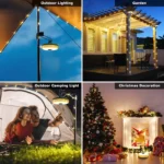 3 in 1 Solar Camping String Lights (10m) - Image 2