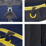 Travel Camping Climbing & Hiking Backpack With Rain-Cover - Image 9