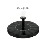 Solar Fountain with 6 Customizable Nozzles - Image 9