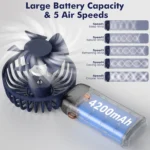 Rechargeable Handheld Fan - Image 11