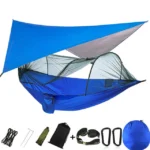 Camping Hammock with Mosquito Net and Rainfly Tarp - Image 7