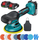 Cordless Car Buffer Polisher with 2 Batteries - Image 3