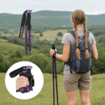 Hiking Poles Lightweight Foldable Aluminium Support - Image 10