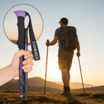 Hiking Poles Lightweight Foldable Aluminium Support - Image 13