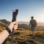 Hiking Poles Lightweight Foldable Aluminium Support