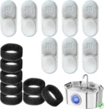 Stainless Steel Cat Water Fountain 3.2L - Automatic with Water Level Window - Image 4