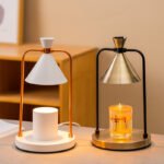 Luxury Candle Warmer Lamp – Elegant Fragrance Light with Adjustable Heat & Lampshade Sale price - Image 3