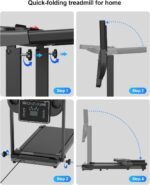 Compact Foldable Home Treadmill | 2.0HP Peak Power - Image 6