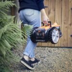 LawnMaster VisionCut Pro - Robot Lawn Mower Without Perimeter Wire + Grass Trimmer and 2 Batteries - Image 9