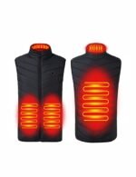 Unisex Electric 11 Areas Heated Vest - Waterproof + Free Thermal Gloves
