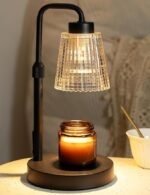 Candle Warmer Lamp with Timer Dimmable, Birthday Gifts for Women Mom, House Warming Gifts New Home Decor, Wax Melt Warmer for Jar Candles with 2 Bulbs - Image 2