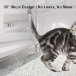 Enclosed Stainless Steel Cat Litter Box - Image 4
