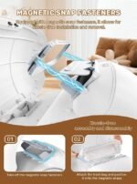 Automatic Litter Box, (2026) Multi-Function Upgrade Robot Self Cleaning Litter Box for Multiple Cats, 65L+9L Extra Large, APP Control, Deodorization, 1 Odor Eliminator, 3 Rolls Litter Bag Liners - Image 5