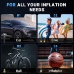 Ipflin Digital Tyre Inflator | 12V Car Air Compressor - Image 9